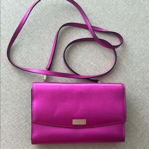 Kate Spade Leather Wallet Crossbody Bag